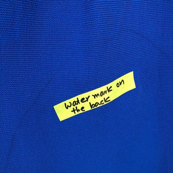 Monk & Lou Cobalt Blue Short Sleeve Shift Dress size L - Picture 14 of 16